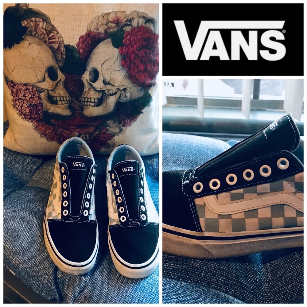 VANS Old Skool Suede and Canvas Size 8 Skate Shoe Sneakers